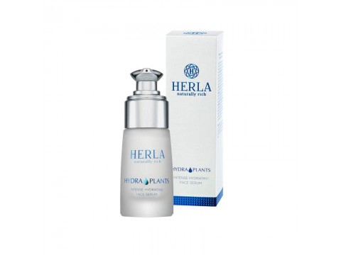 HERLA HYDRA PLANTS intensyviai drėkinantis veido serumas Intense Hydrating Face Serum 30ml